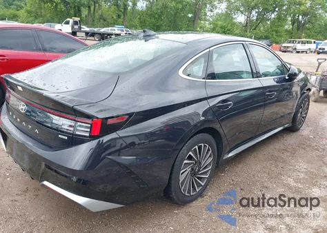 2025 Hyundai Sonata Hybrid Sel из США, поврежденный, VIN KMHL34JJ8SA104361